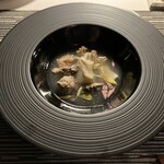 風の薫 モリ プレミア - きのこのスープ