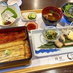 うなぎ創作 鰻樹 - 2024年10月　白蒲重【税込4400円】御膳メニュー【税込660円】