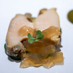 レストラン オオツ - 2025.10 地物黒鮑（あわび）冷製