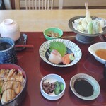 茶屋わたや - 料理写真:穴子めし御膳。
