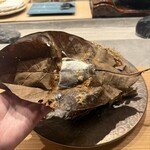 割烹こめを - 朴葉焼きえぼ鯛