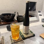 割烹こめを - TSUYUHIKARI  お茶割り　1200円