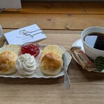 珈琲の店 LIFE - スコーンセット1,100円