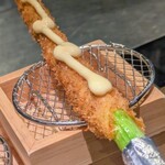 串揚げ専門店 健串 - アスパラ