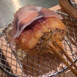 串揚げ専門店 健串 - イチジク生ハム乗せ