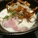 鳥soba クリーミーポタージュスープがたまらん！