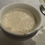 Karuizawa Hotel Soyokaze - マッシュルームのポタージュ