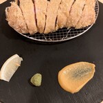 とんかつ そら - リブロースとんかつプレートさんでーす。①