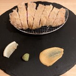 とんかつ そら - リブロースとんかつプレートさんでーす。②