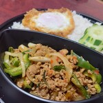 サバーイ・サバーイ - ガパオライス　650円