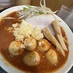 味噌麺処 花道庵 - 【番長ラーメン＝tpチンピラ玉子sv刻み大蒜】