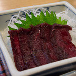 いづもや 船場 - 鯨刺し