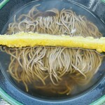 うどんのごんた - 料理写真:かけそば新ごぼう天トッピング