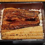うな重 - うな重　黒白　大