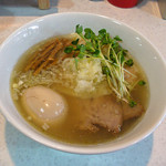 ラーメン星印 - ラーメン星印（特製塩ラーメン 1,050円）