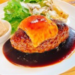 あおみどり - チーズハンバーグ！