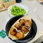 はま寿司 - たこ焼き、枝豆