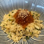 福神来々 - 炒飯もパラパラです。