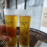 獅子王 - 再会を祝してソラチ・エースで乾杯♪