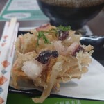 いずみ食堂 - タコのかき揚げ