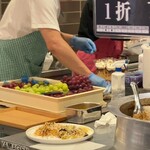 ビリヤニ大澤 - パフェ作り中〜