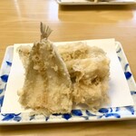 天ぷら よこい - ●一皿目
      ・鱧
      ・穴子
      ・鱚