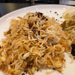 ビリヤニ大澤 - アマゾンカカオとコーンのビリヤニ