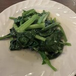 中華料理 シンシン - 青菜炒めハーフ、美味い！