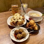焼鳥どん 吉祥寺店 - おすすめ4品＋ドリンク