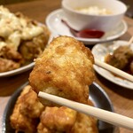 焼鳥どん - 芯まで揚げたとうもろこしの唐揚げ