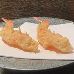 天ぷら岡本 - 天ぷら岡本(車海老)