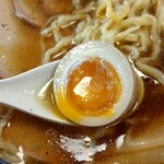 白河手打ち麺 ひかる - 味玉