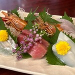 魚八 - お刺身盛合せ2人前アップ