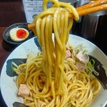 鶏paitan 心麦 - 鶏paitanまぜそば