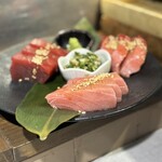 魚火ふじな - 本鮪三種盛り