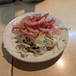 越前中華 - サービスのサラダ