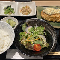 焼鳥 鳥せい - 揚げ物御膳(鳥南蛮 自家製タルタルソースがけ)
