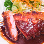 ポークカツレツ断面