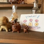 カフェ ケシパール - いろんなところに可愛いものが落ちています（笑）