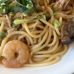 トミズダイナー - ズワイガニのトマトクリームパスタ