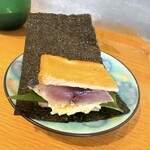 スシコーヒー - 鯖サンド