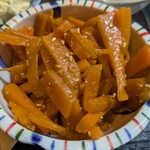 や乃家 - 「秋人参のキンピラ」