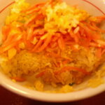 なか卯 - 旨辛牛肉つけそば 特 ＆ 親子丼 大 ＆ 白玉抹茶ラテ