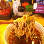 なか卯 - 旨辛牛肉つけそば 特 ＆ 親子丼 大 ＆ 白玉抹茶ラテ