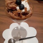 kitchen俊貴 - 追加の和栗のモンブランティラミスパフェ