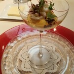 ラ・グランターブル ドゥ キタムラ - 北海道産 水ダコと人参のムース