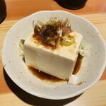 鳥幸 - お通しの冷奴