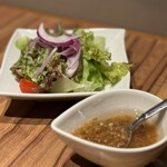 肉のひぐち直営焼肉 安福 - サラダ