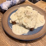 RoJean - トーストはダイス切りしてくれてるから食べやすいよ！