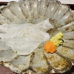 馳走 啐啄一十  - 【写真⑥】クエ(山口県萩市、5日寝かせ)